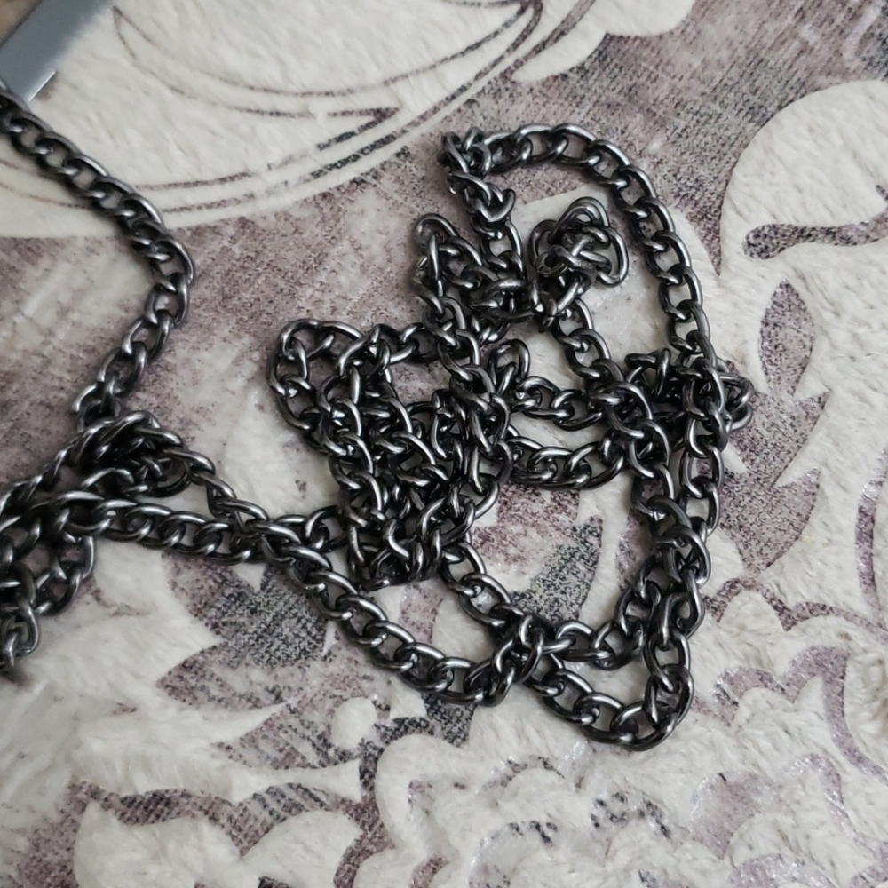 S O L D Floral Damask Clutch wChain Strap - Picture 10 of 10